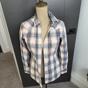 Roper Multicolor Plaid Stampede Western Shirt